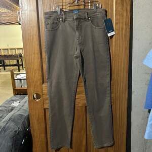 JAG Jeans Cassie Mid Rise Slim Straight Leg Jeans in Taupe NWT